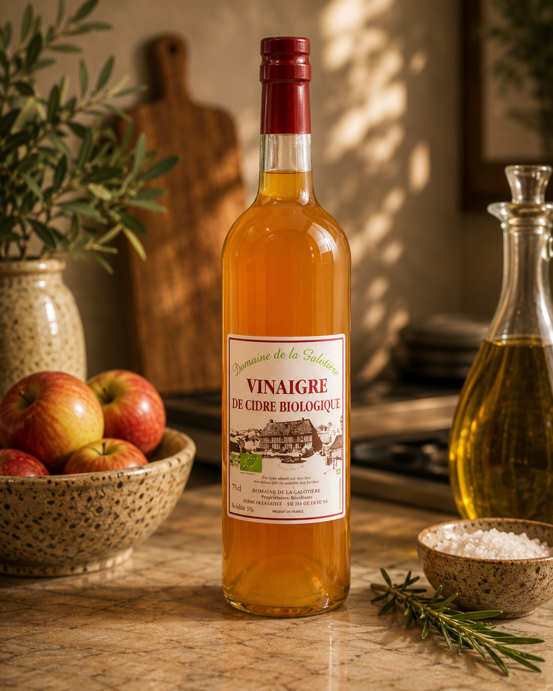 Domaine de la Galotière Organic Apple Cider Vinegar - 750ML