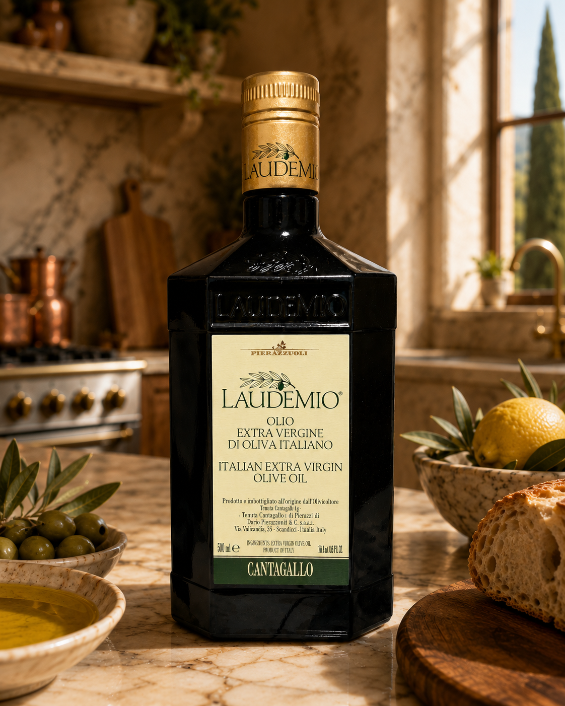 Laudemio Cantagallo Italian Extra Virgin Olive Oil - 500ML
